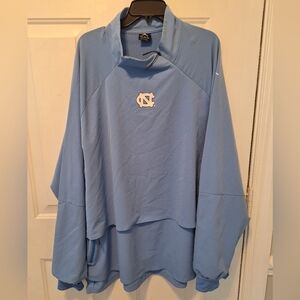NIKE JORDAN UNC Carolina Tar Heels Tech 1/4-Zip Shield Jacket XxXXL  23 tech 4XL